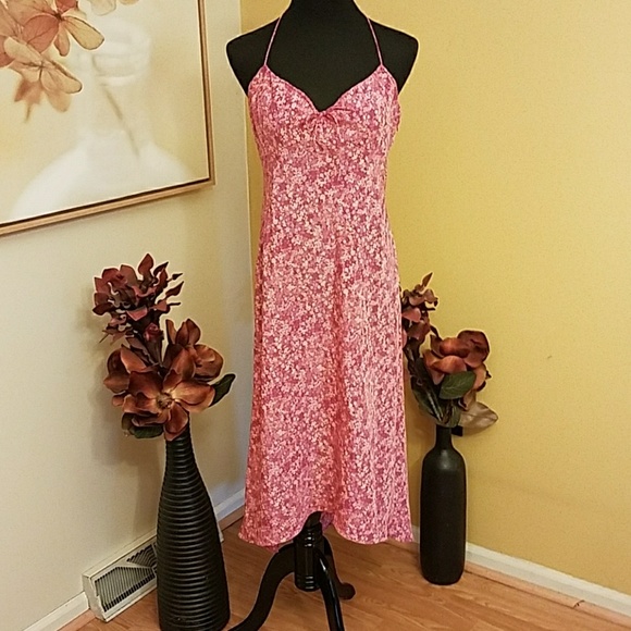 Express Dresses & Skirts - Express Pink Floral Summer Dress